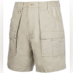 Hook & Tackle Beer Can Cargo | Cotton | Cargo Pocket | Fishing Shorts   Size: 32